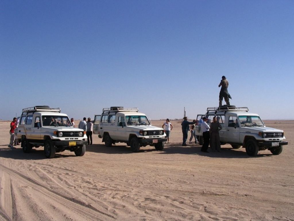 Bedouin BBQ in the Egyptian Desert by 4x4